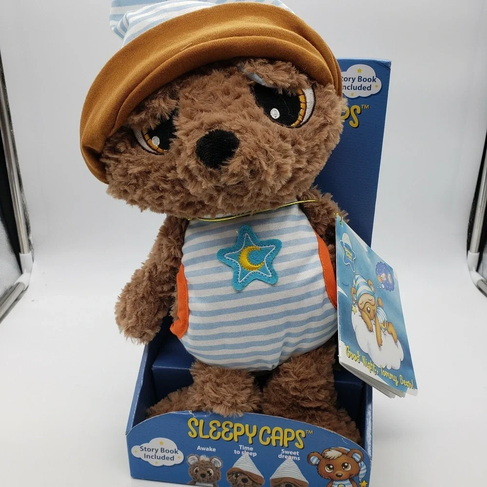 Dan Dee Plush‎ Tommy Bear Sleepy Caps 13